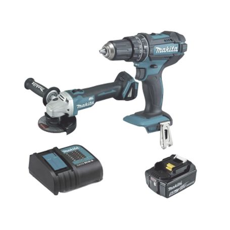 kit dhp482 rotom dga456 mini esm liion 1 bat 50 ah y carg cluz 18v