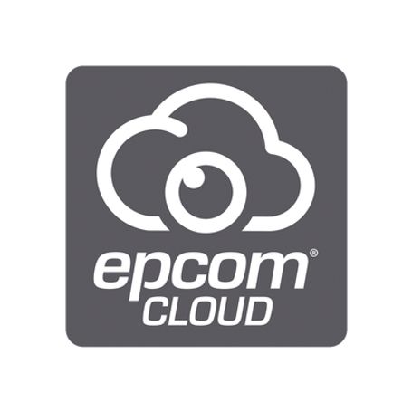 suscripción anual epcom cloud  grabación en la nube para 1 canal de video a 8mp con 30 dias de retención  grabación por detecci