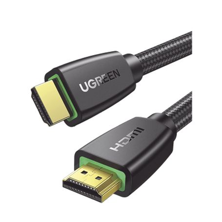 cable hdmi 20  de nylon trenzado  15 m  4k60hz  hdr  3d  hec canal ethernet hdmi  arc canal de retorno de audio  color profundo