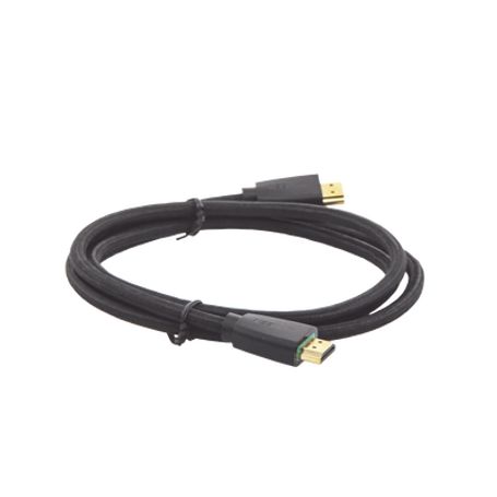 Cable Hdmi 2.0  De Nylon Trenzado / 1.5 M / 4k60hz / Hdr / 3d / Hec (canal Ethernet Hdmi) / Arc (canal De Retorno De Audio / Col