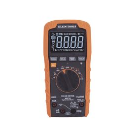 multimetro digital de rango automático con trms 1000v medición de temperatura y baja impedancia213680