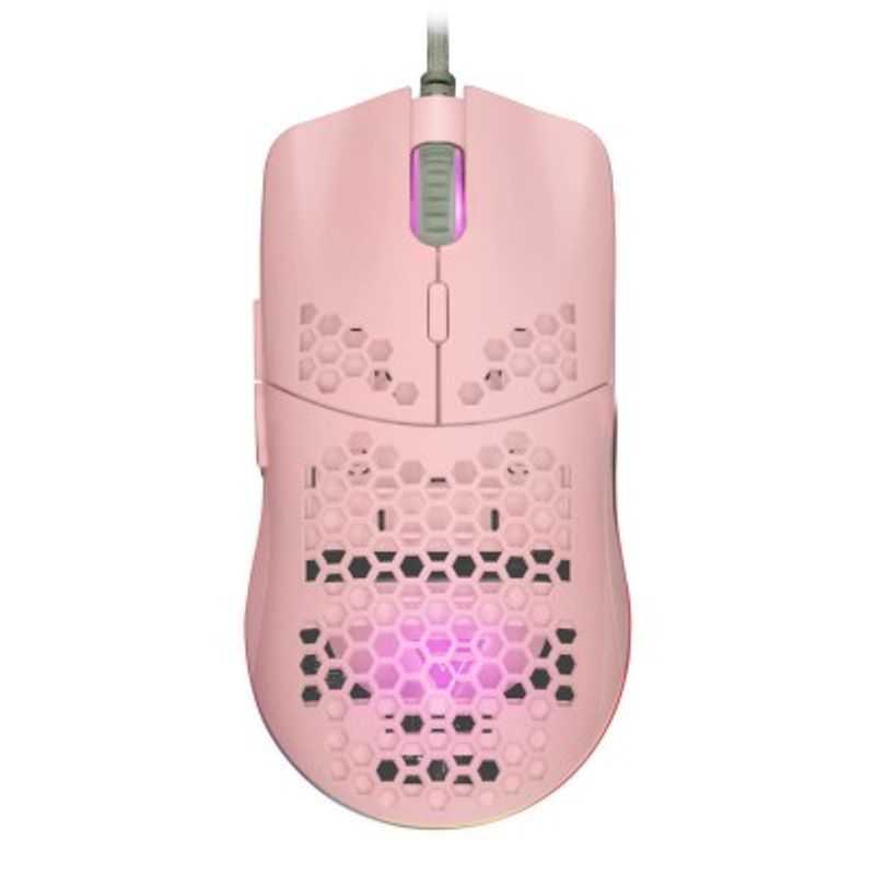 Mouse  GAME FACTOR MOG601 Juego Laser 16000 DPI Rosa TL1 