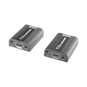 kit extensor hdmi para distancias de 30 metros resolución 4k x 2k 30 hz cat 6 6a y 7 hdcp22 hdmi 20 soporta pcm hdbitt so