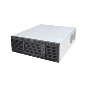 nvr 12 megapixel 4k  128 canales ip  16 bahias de disco duro  4 puertos de red  soporta raid con hot swap  nvr de alto desempen
