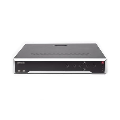 nvr 8 megapixel 4k  32 canales ip  16 puertos poe  soporta cámaras con acusense  4 bahias de disco duro  switch poe 300 mts  hd