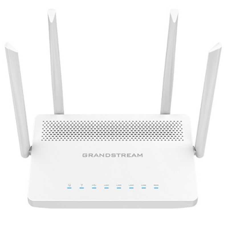 Router WiFi Grandstream (GWN7052) 1.266 Gbps para transmision 4k Ultra HDVideoconferencia y juegos en linea Soporta redes mesh T