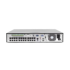 nvr 12 megapixel 4k  32 canales ip  24 puertos poe  switch poe 300 mts  hdmi en 4k  soporta pos163038