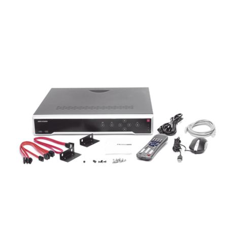 Nvr 12 Megapixel (4k) / 32 Canales Ip / 24 Puertos Poe / Switch Poe 300 Mts / Hdmi En 4k / Soporta Pos
