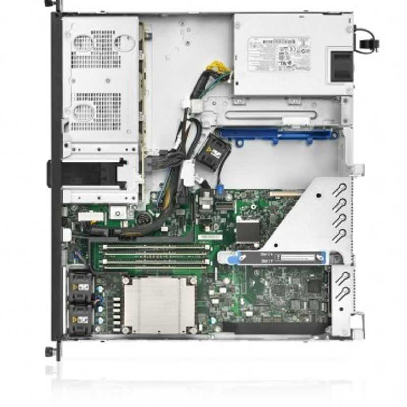 Servidor HPE ProLiant DL20 Gen10 Plus Intel Xeon E2314 (2.8GHz 8MB) 4 núcleos 1P 16GBU 4SFF  Intel VROC RAID 500 W (P44114B21) T