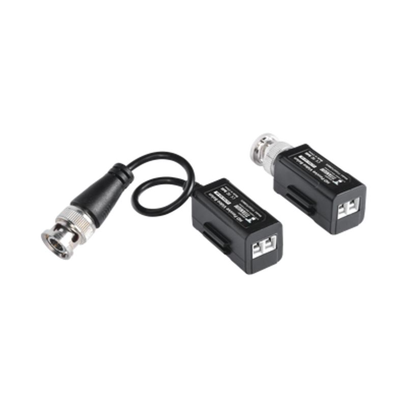 Kit De Transceptores (baluns) Con Terminales Tipo Tornillo Resolución 4k Cable Flexible Coaxial Blindado  / Coaxitron / Audio Po