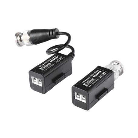 Kit De Transceptores (baluns) Con Terminales Tipo Tornillo Resolución 4k Cable Flexible Coaxial Blindado  / Coaxitron / Audio Po