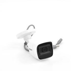 audio por coaxitron  bala turbohd 2 megapixel 1080p  gran angular 106°  lente 28 mm  30 mts ir exir  exterior ip66  4 tecnologi