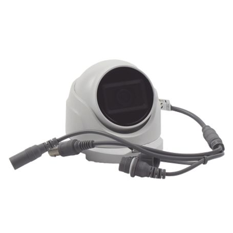 Turret Turbohd 5 Megapixel / Lente 2.8 Mm / Audio Por Coaxitron / 30 Mts Ir Exir / Exterior Ip67 / 4 Tecnologias / Dwdr