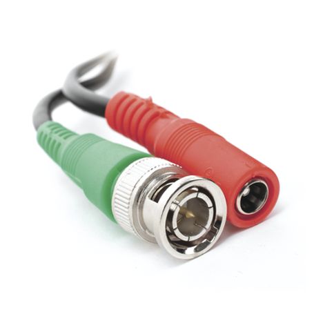 10 Metros / Cable Coaxial ( Bnc )  Alimentación / 100  Cobre / Para Cámaras 4k  / Uso Interior