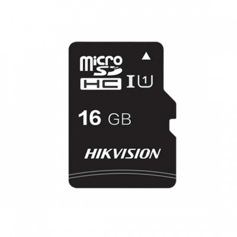 Tarjeta Micro SD  HIKVISION HSTFC1(STD)/16G/ADAPTER 16 GB 92 MB/s 30 MB/s Negro TL1 