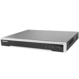 nvr 12 megapixel 4k  32 canales  16 puertos poe  soporta cámaras con acusense  hikconnect  2 bahias de disco duro  switch poe 3
