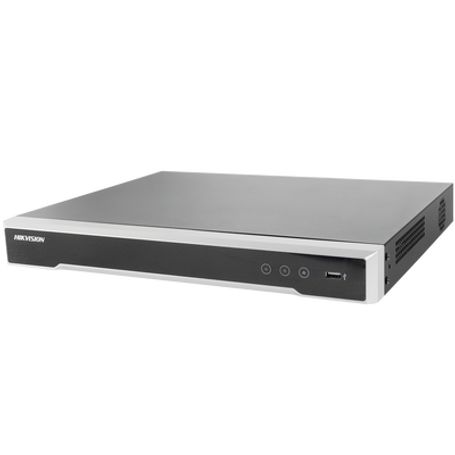 Nvr 12 Megapixel (4k) / 32 Canales / 16 Puertos Poe / Soporta Cámaras Con Acusense / Hikconnect / 2 Bahias De Disco Duro / Switc