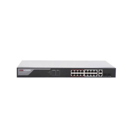 switch monitoreable poe  16 puertos 10100 mbps poe  2 puertos 101001000 mbps  2 puertos sfp de uplink  poe hasta 250 metros  co