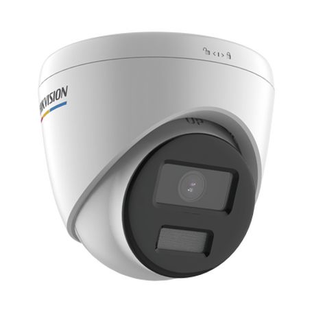turret ip 2 megapixel  imagen a color 247  poe  lente 28 mm  luz blanca 30 mts  exterior ip67  dwdr   colorvu  h265  onvif 1982