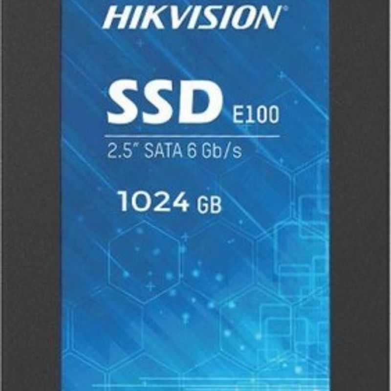 Unidad de Estado Solido Hikvision Digital Technology HSSSDE100/1024G 1024 GB SATA 560 MB/s 500 MB/s TL1 