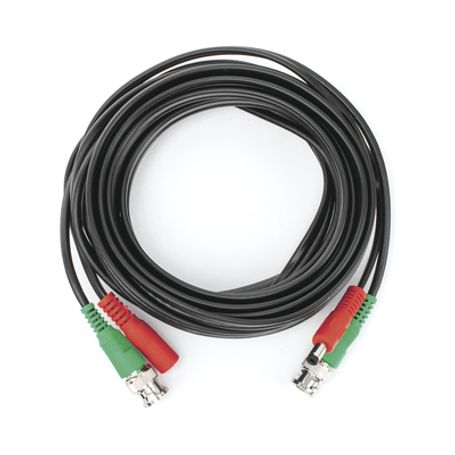 5 Metros / Cable Coaxial ( Bnc )  Alimentación / 100  Cobre / Para Cámaras 4k  / Uso Interior