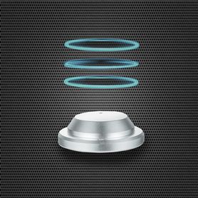 micrófono omnidireccional para uso en  captura de conversaciones  para exterior  con distancia de recepción de 5100 m cuadrados