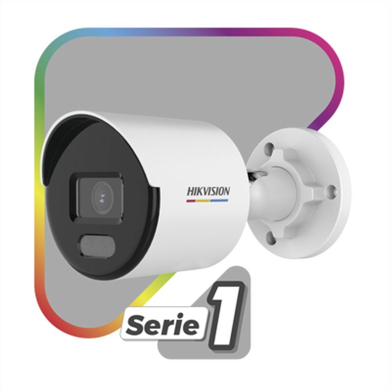 Bala Ip 4 Megapixel / Imagen A Color 24/7 / Poe / Lente 2.8 Mm / Luz Blanca 30 Mts / Exterior Ip67 / Dwdr / Onvif 