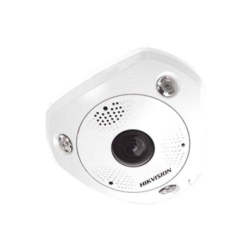 Fisheye Ip 12 Megapixel / Dewarping / Lente Immervision / 180°  360° / Wdr 120 Db / Heat Map / Exterior Ip67 / Ik10 / Entrada Y 