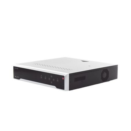 Nvr 8 Megapixel (4k) / 32 Canales Ip / 8 Bahias De Disco Duro Hasta 8 Tb / 2 Tarjetas De Red / Hdmi En 4k / 2 Salidas Hdmi / Ent
