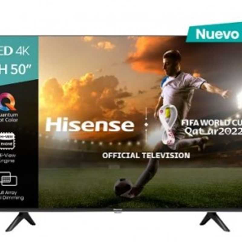 Televisor Hisense 50U6H 50 pulgadas ULED 4K UHD 3840 x 2160 Pixeles QUANTUM SMART GOOGLE TL1 