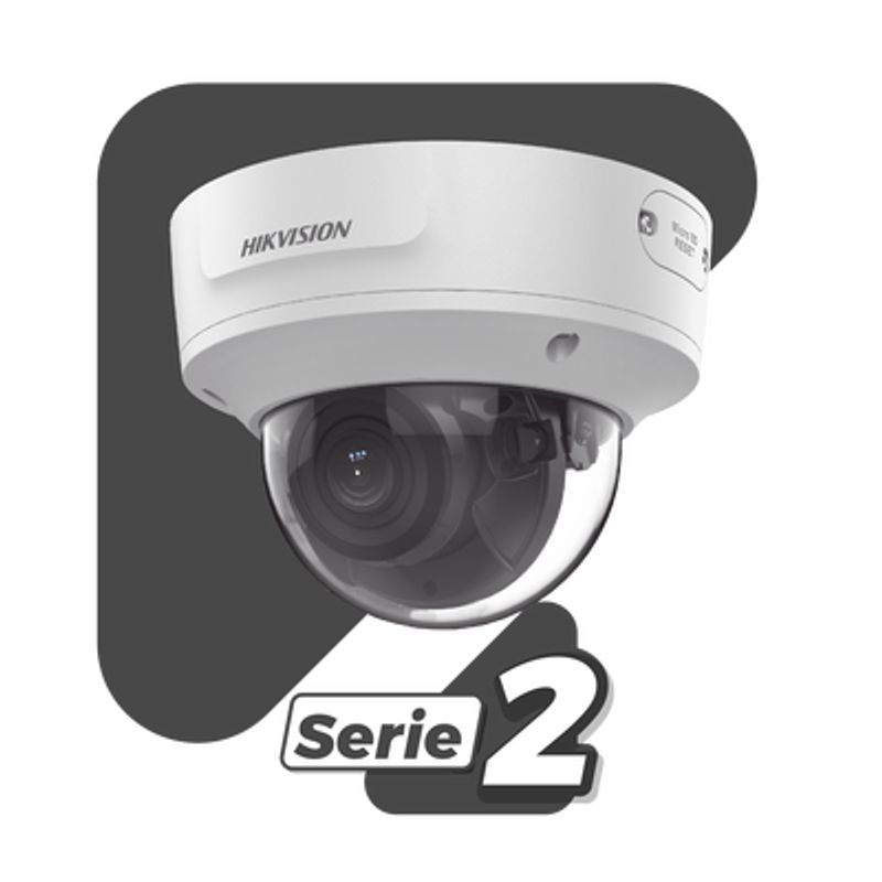 Domo Ip 2 Megapixel / Lente 2.8 Mm / 30 Mts Ir Exir / Exterior Ip67 / Ik10 / Wdr 120 Db / Videoanaliticos / Poe / Onvif / Micros