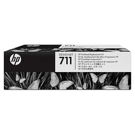 Kit Cabezal de Reemplazo. HP Num 711. C1Q10A. Para. HP Designjet Printers T120 24in T520 24in T520 36in TL1 