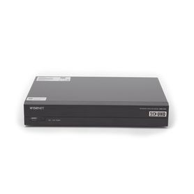 nvr 8 megapixel  4 canales 4 puertos poepoe  h265  wisestream  p2p wisenet  entradas y salidas de alarma136117
