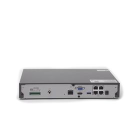 nvr 8 megapixel  4 canales 4 puertos poepoe  h265  wisestream  p2p wisenet  entradas y salidas de alarma136117