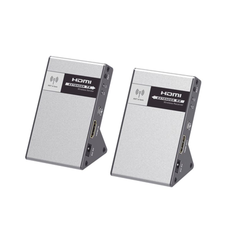 Kit Extensor Inalambrico De Hdmi (cero Cables) / Soporta 4k A 30 Metros De Distancia / Cero Latencia / 60 G / Libre De Interfere