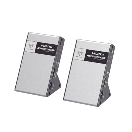 kit extensor inalambrico de hdmi cero cables  soporta 4k a 30 metros de distancia  cero latencia  60 g  libre de interferencias
