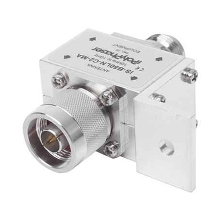 Protector Rf Coaxial Para 10 A 1000 Mhz Con Ceja Frontal Con Conectores N Macho Y Nhembra 50 Ω