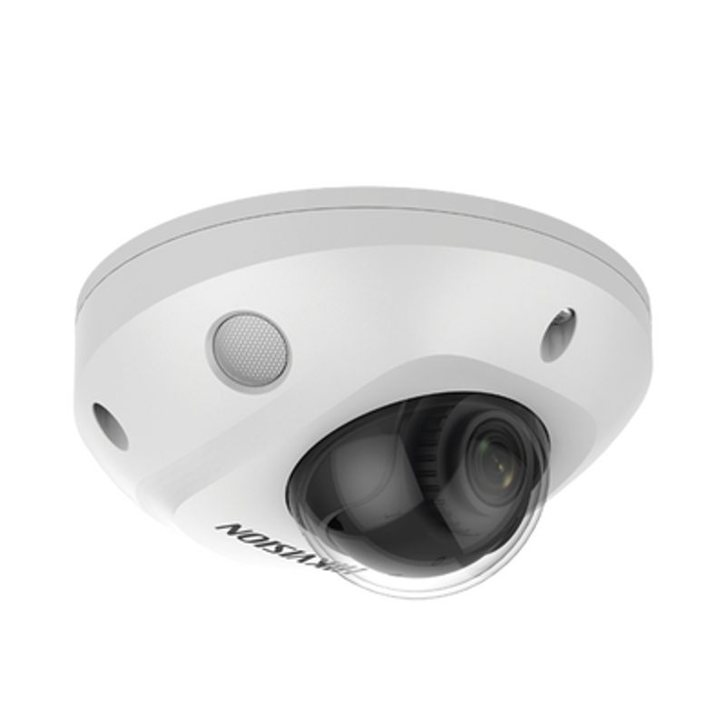Mini Domo Ip 2 Megapixel / Lente 2.8 Mm / 15 Mts Ir Exir / Micrófono Integrado /exterior Ip66 / Ik08 / Poe / Audio Y Alarmas / H