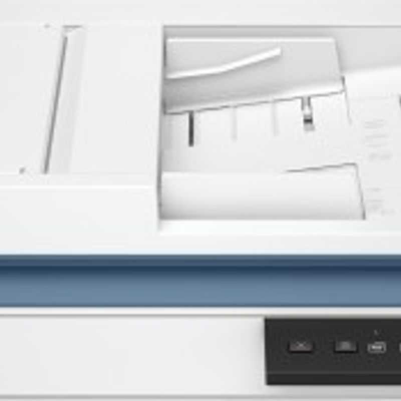 Escáner HP ScanJet Pro 2600 f1  216 x 3100 mm Base plana y ADF CIS 1500 páginas 25 ppm/50 ipm TL1 