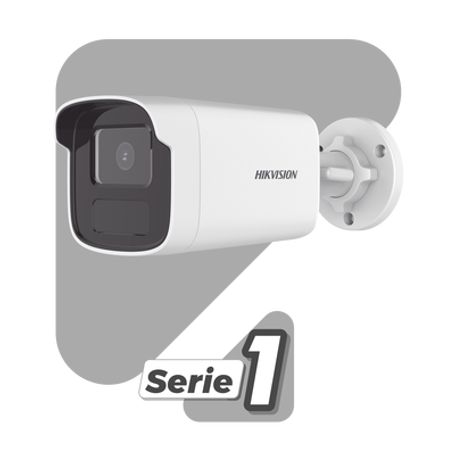 Bala Ip 8 Megapixel (4k) / Lente 4 Mm / 50 Mts Ir / Exterior Ip67 / Hikconnect P2p / H.265 / Poe / Onvif / Wdr 120 Db 
