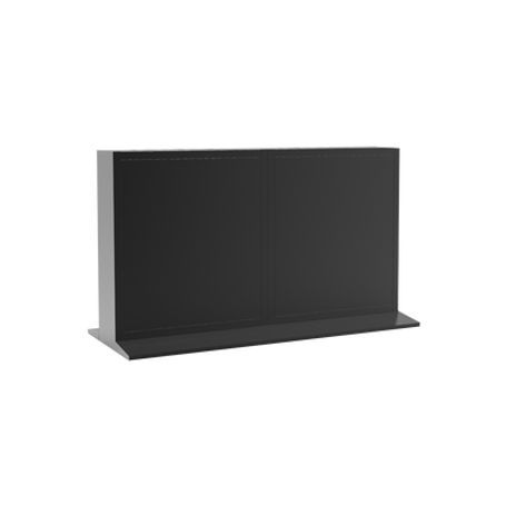 gabinete pedestal modular para piso  compatible con monitor de 46  especial para videowall  compatible con dsd2046luy
