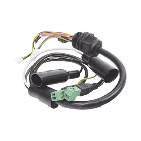 arnes principal de ptz  compatible con epcom y hikvision  salida de video con conectores rs485 y alimentación 12 vcc170390