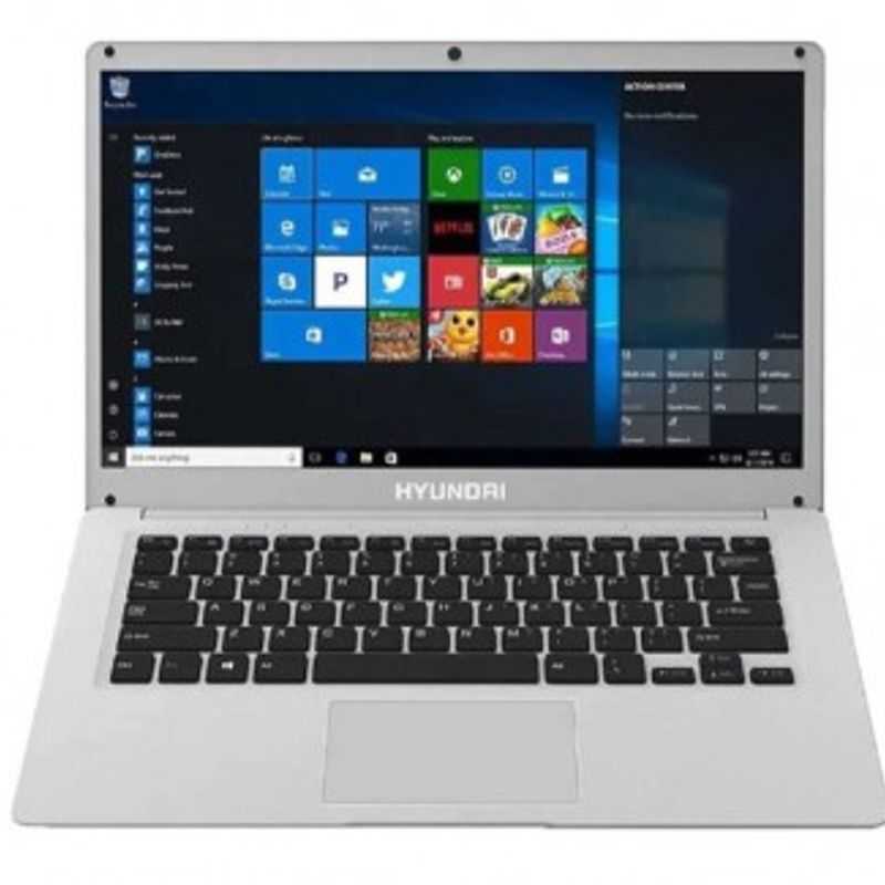 Laptop HYUNDAI HT14CCIC43SG2TB  14.1 Pulgadas Intel Celeron N3060 4 GB Windows 10 Home 64 GB  2TB HDD TL1 
