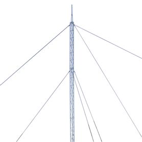 kit de torre arriostrada de techo de 12 m con tramo stz30 galvanizado electrolitico no incluye retenida82149