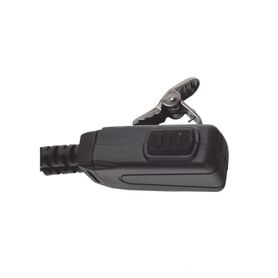 micrófono  audifono de solapa con tubo acústico transparente para kenwood tk323030003402331233603170nx240340220320420 con tubo 