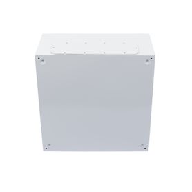 gabinete de acero ip66 uso en intemperie 600 x 600 x 300 mm con placa trasera interior metálica y compuerta inferior atornillab