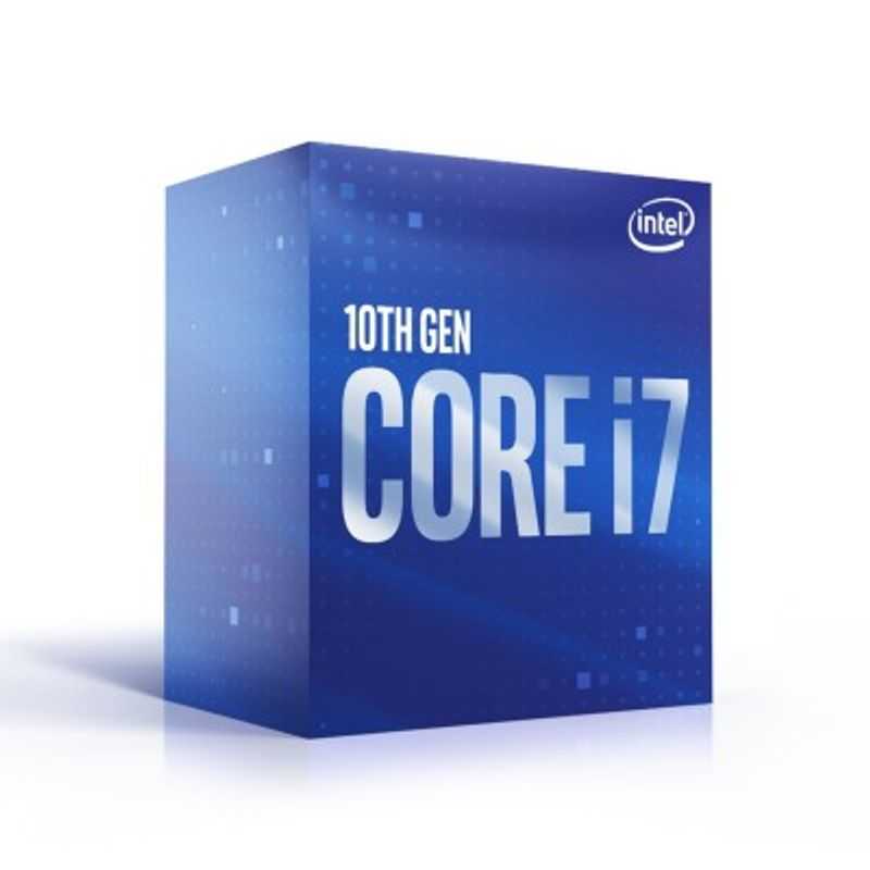 Procesador Intel Core i710700 2.90GHz 8 núcleos Socket 1200 16 MB Caché. Comet Lake. (COMPATIBLE MB CHIPSET 400 Y 500) TL1 