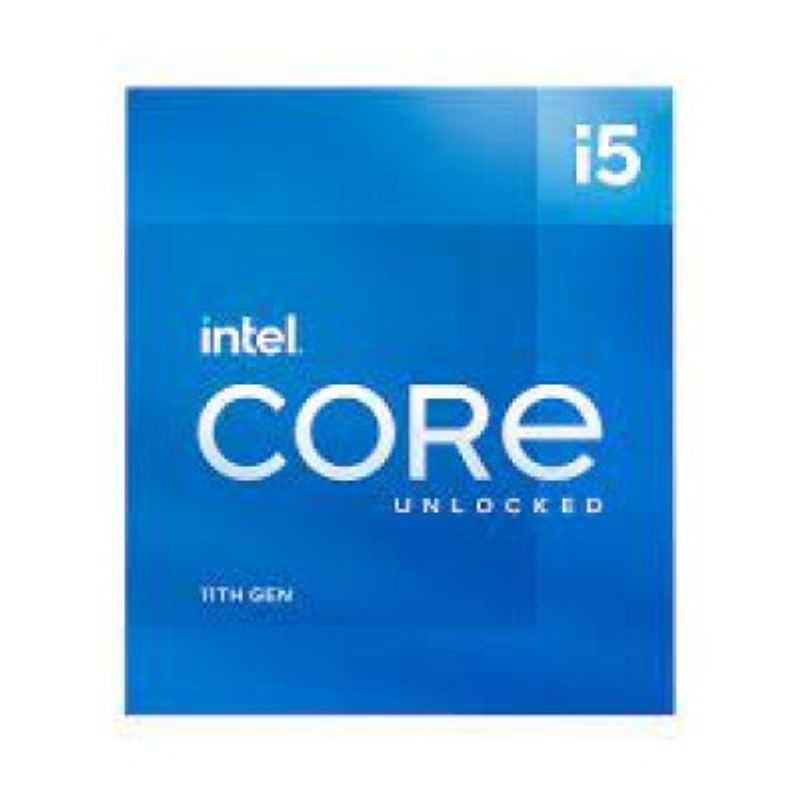 Procesador Intel Core i511600K 2.60GHz 6 núcleos Socket 1200 12 MB Caché. Rocket Lake. (REQUIERE VENTILADOR. COMPATIBLE SOLO CON