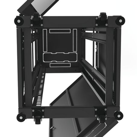 Gabinete Para Telecomunicaciones Rack Estándar De 19 42ur 600 Mm Ancho X 600 Mm Profundidad. Fabricado En Acero.