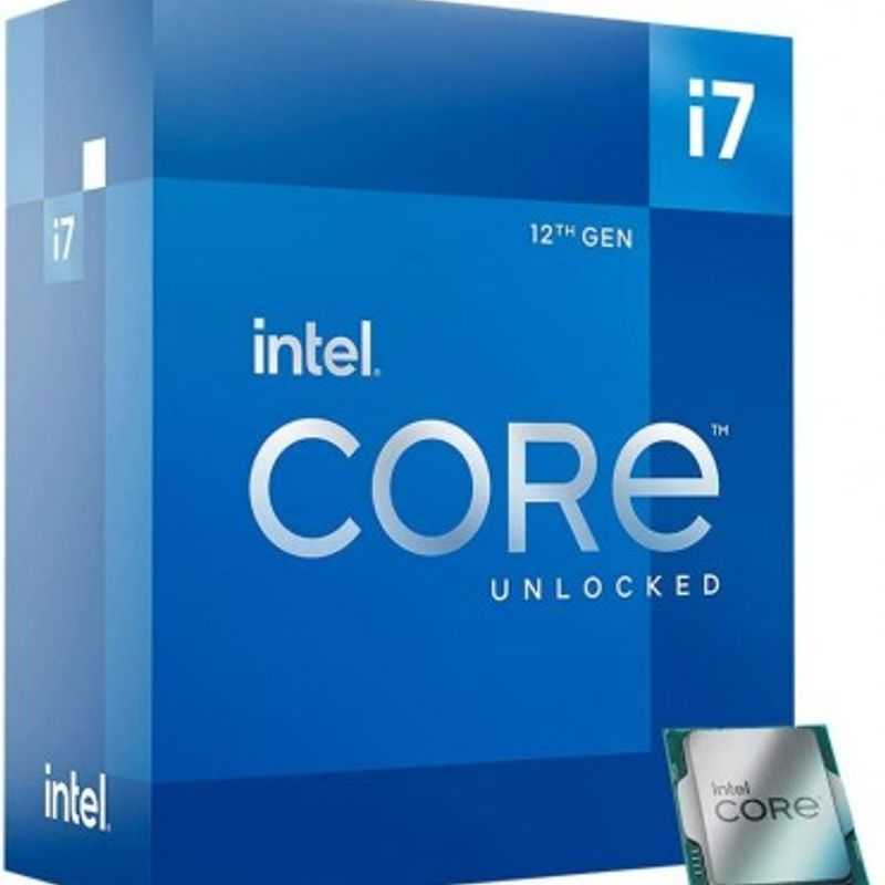 Procesador Intel Core i712700K 2.70GHz 12 núcleos Socket 1700 25 MB Caché Alder Lake. (REQUIERE VENTILADOR. COMPATIBLE SOLO CON 